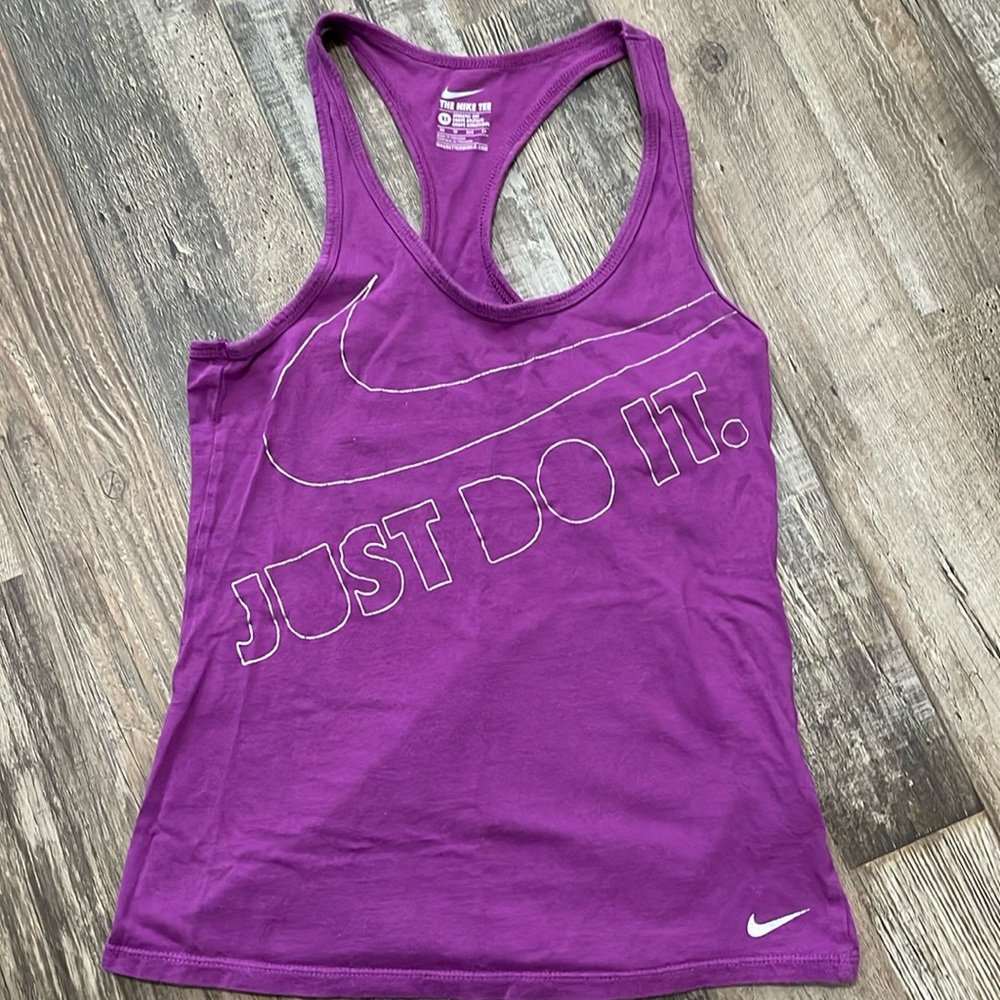 Purple Nike Just Do It tank